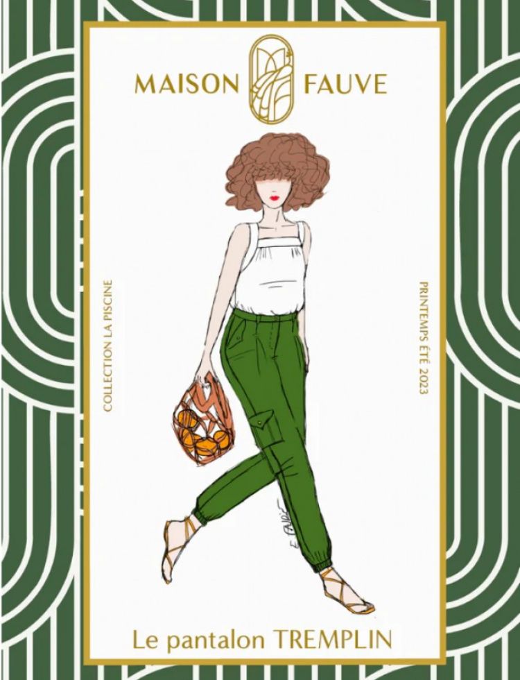 Maison Fauve Paper Sewing Pattern Tremplin Trousers
