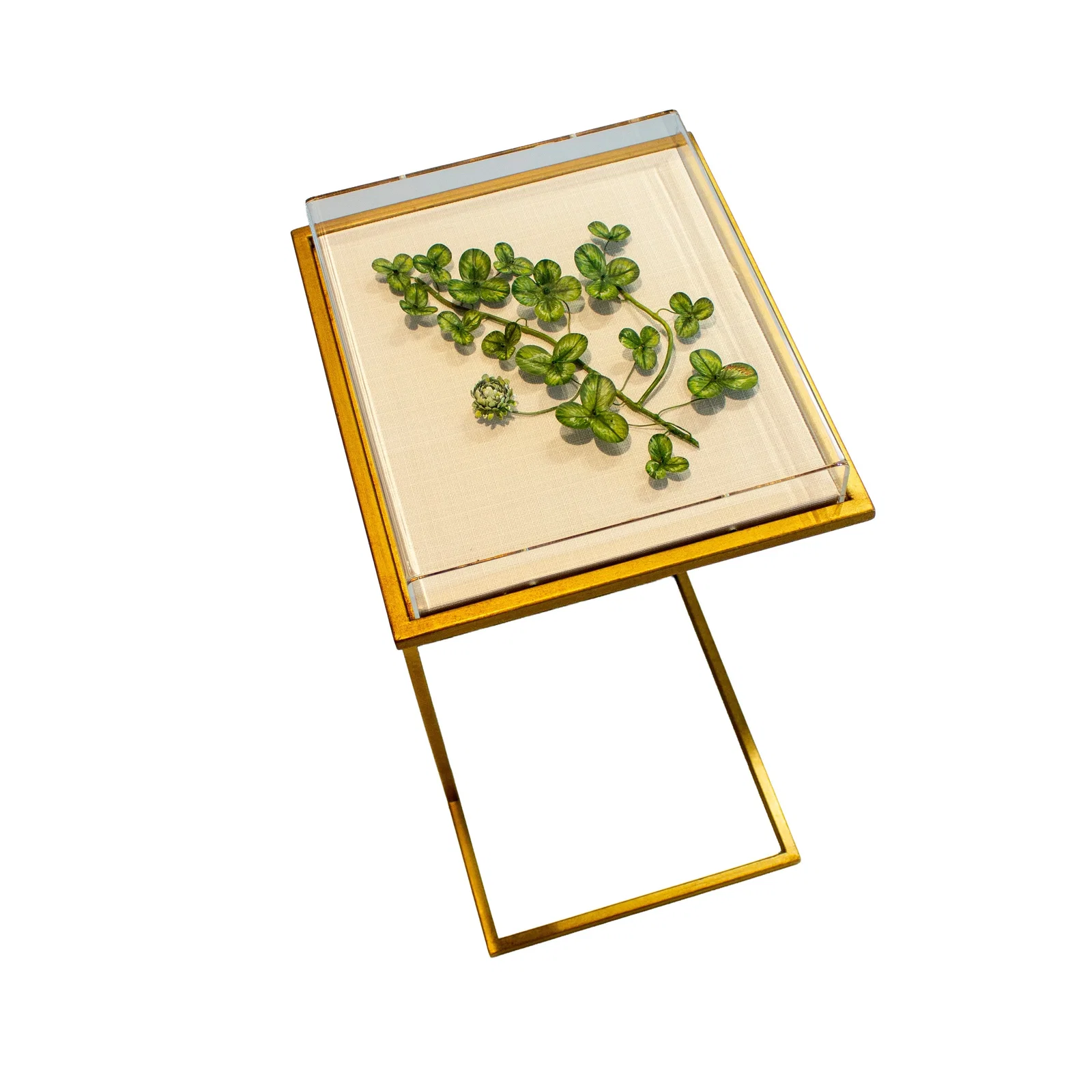 Image of Handmade Metal Table Clover
