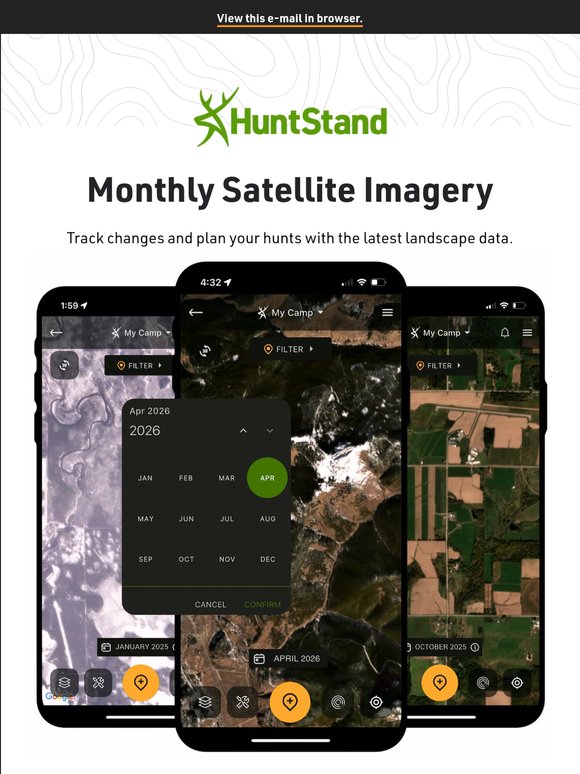 Explore Recent Satellite Imagery