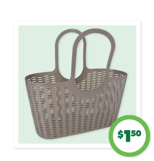 $1.50 Plastic Tote Bags