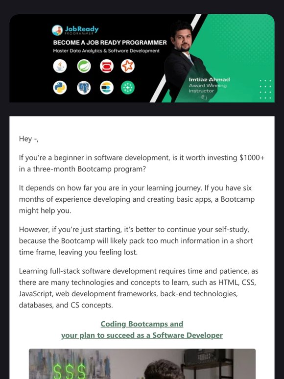 Is a Software Development Bootcamp worth it for beginners?