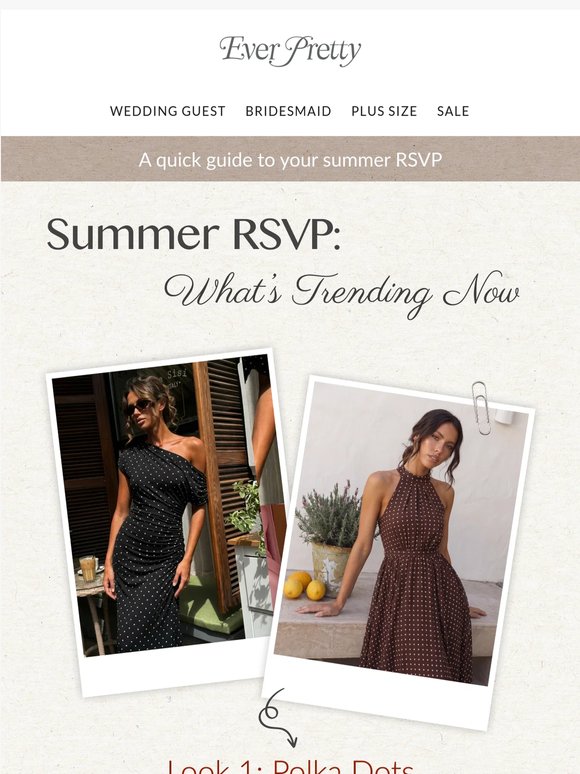 Summer RSVP: What’s Trending Now