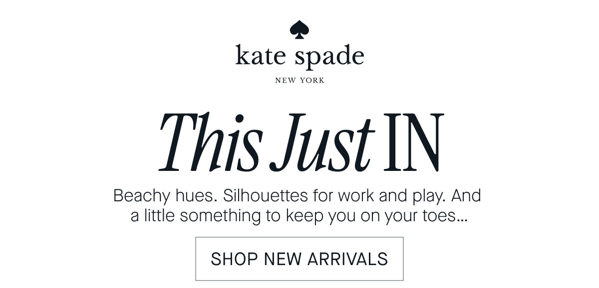 SHOP NEW ARRIVALS