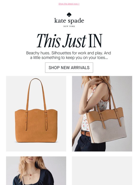 New bags, new shoes, new everything