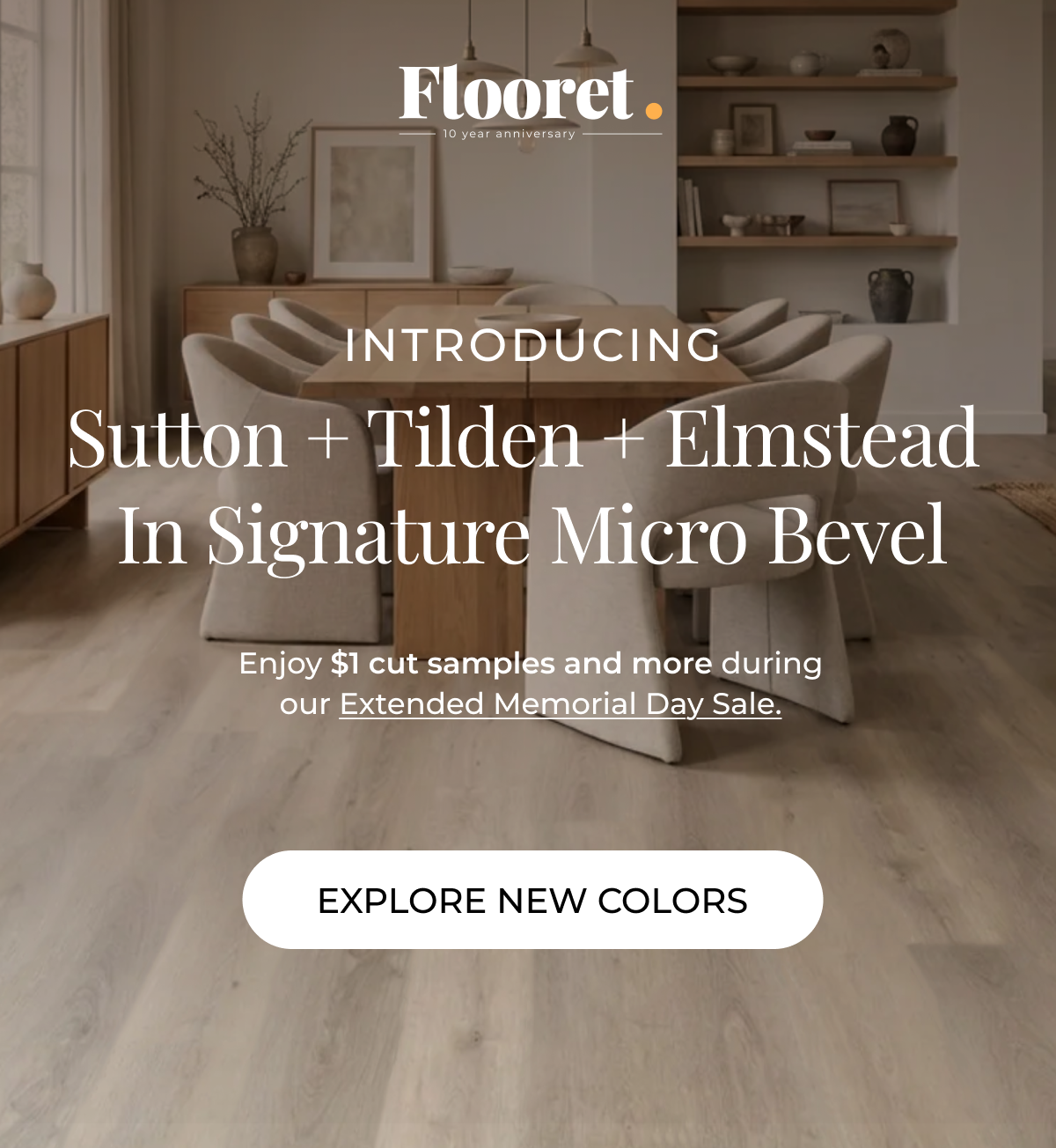 Introducing: Sutton + Tilden + Elmstead in Signature Micro Bevel
