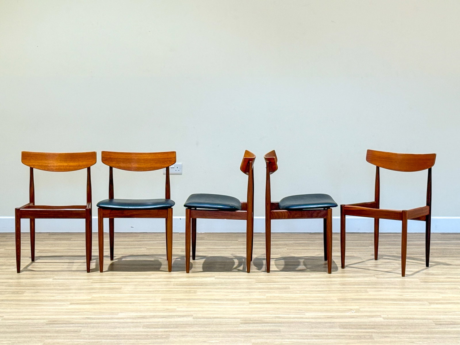 G Plan Dinig Chairs (By Koford Larsen Set Of 5)