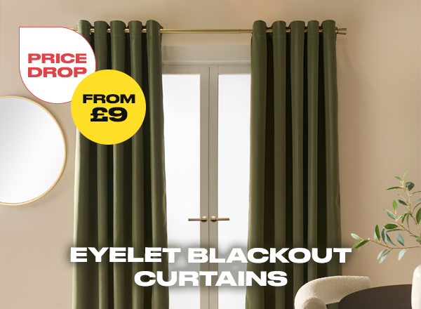 Eyelet Blackout Curtains