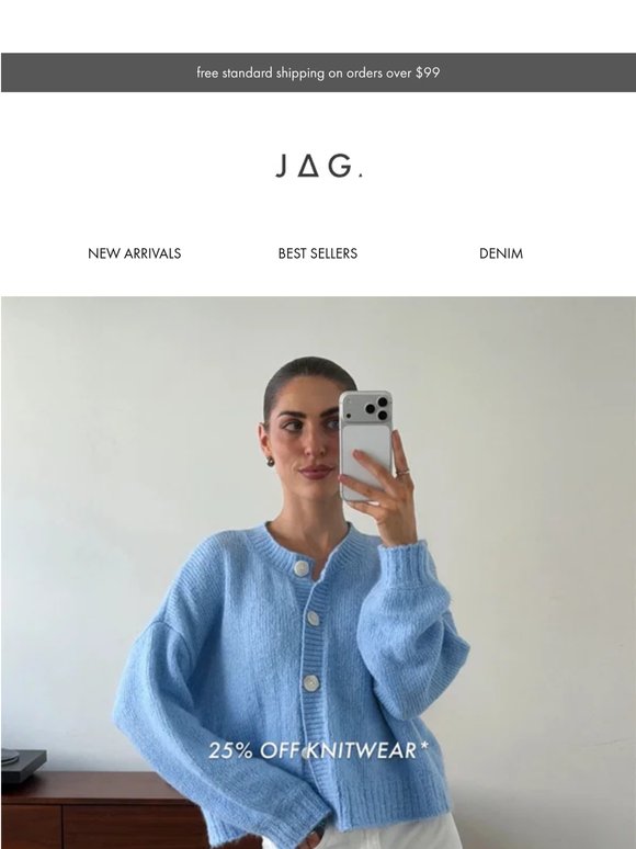 25% Off Knitwear