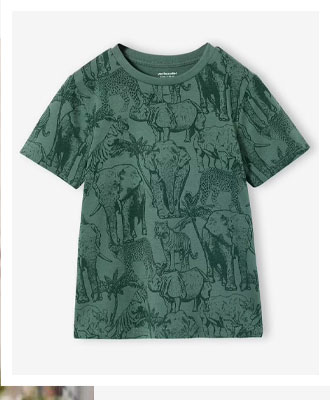 T-shirt voor jongens met print