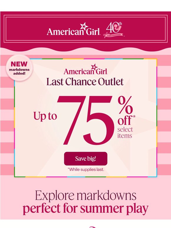 🚨 NEW markdowns just dropped!