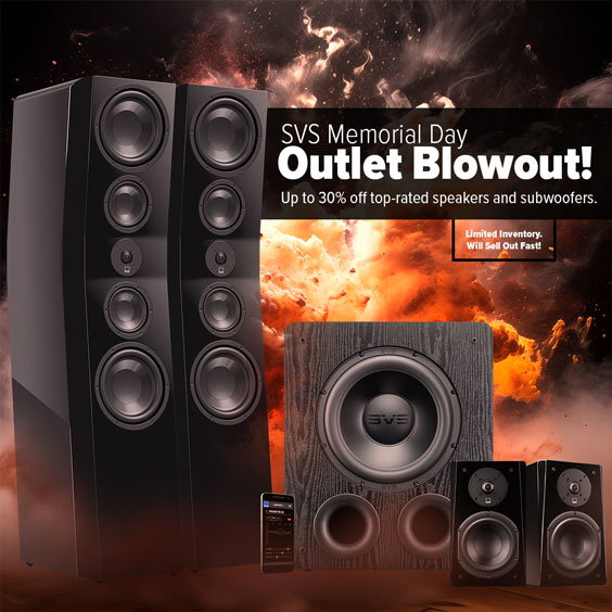 SVS Memorial Day Outlet Blowout Image