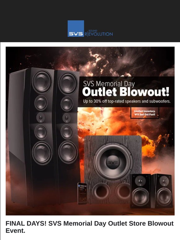 SVS Auto EQ is Here | Outlet Sale Still Rocking | Audiophile Happy Hour this Thursday!