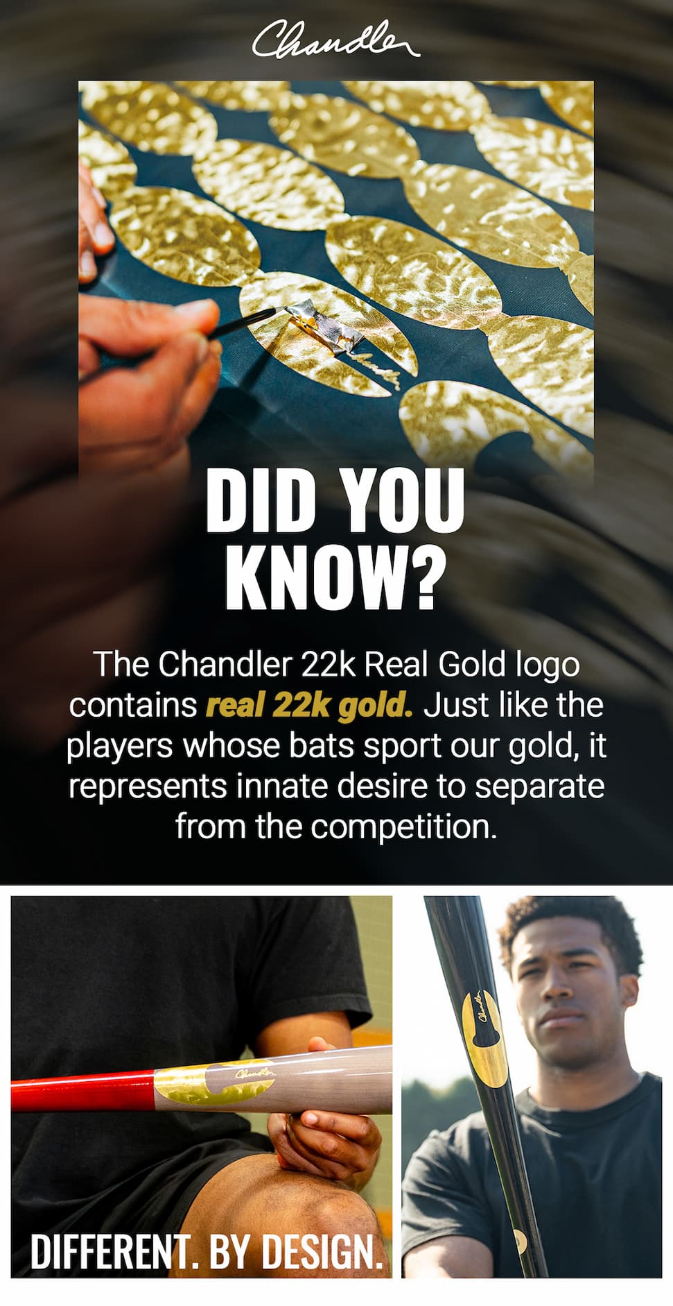 Chandler 22k Gold Logo
