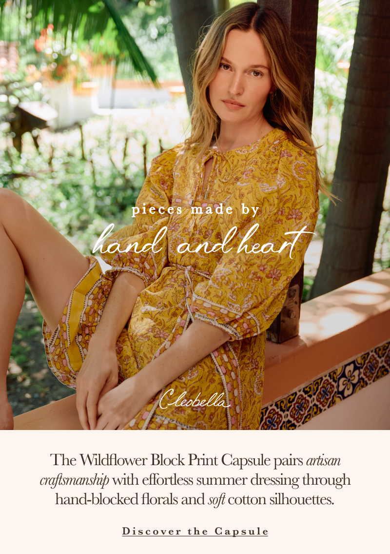 Wildflower Block Print Capsule