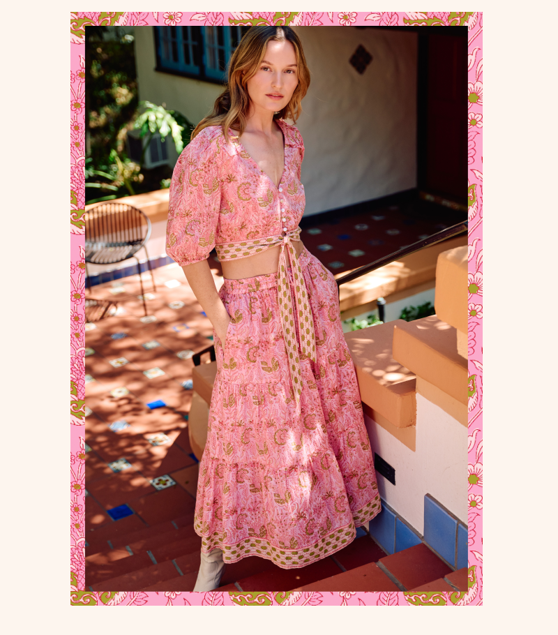 Wildflower Block Print Capsule