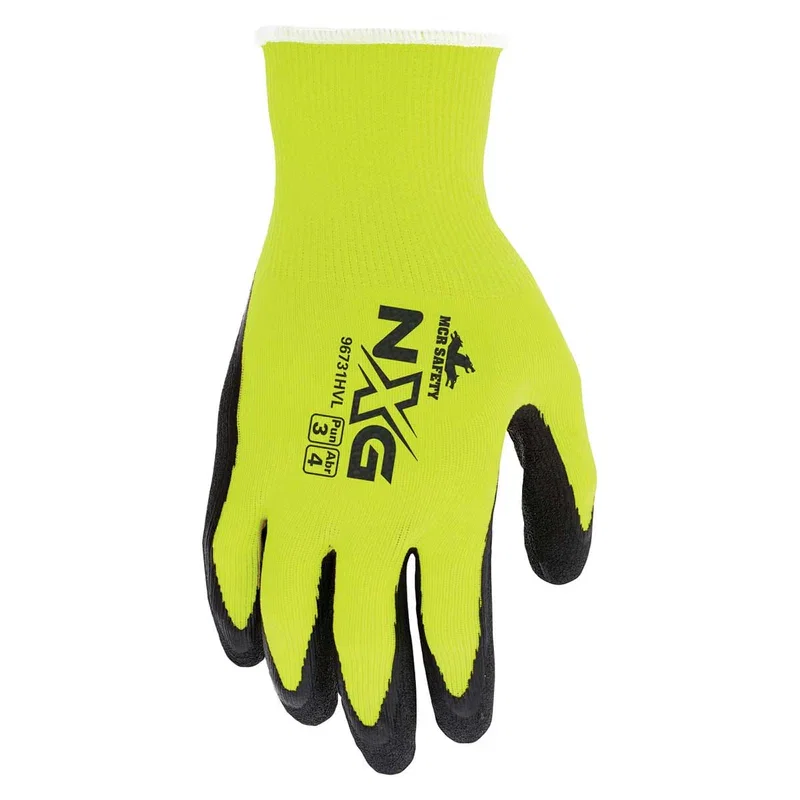 MCR Safety Hi-Vis Work Gloves