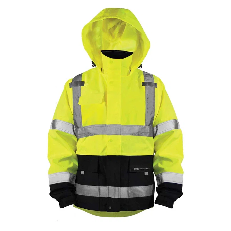 Occunomix Hi-VIs Rain Jacket