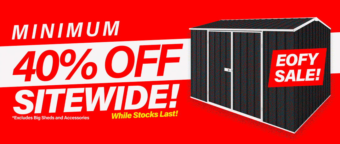 EOFY Sale! Min. 40% Off