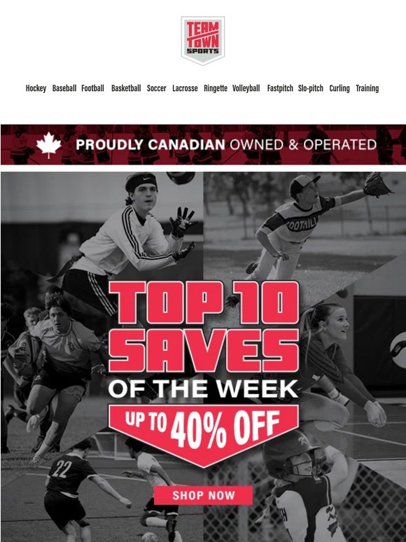 🔥Save Up to 40% Off on this Week's Top 10 Saves🔥