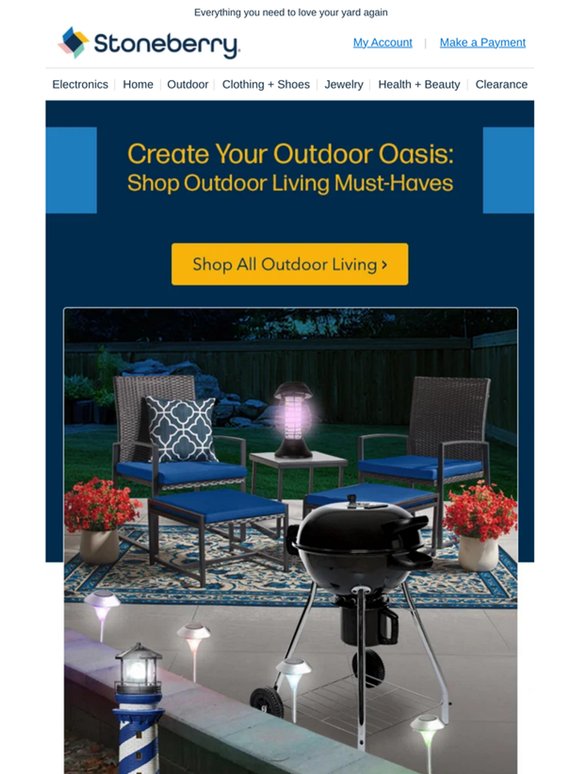 Create an Outdoor Oasis with Ease