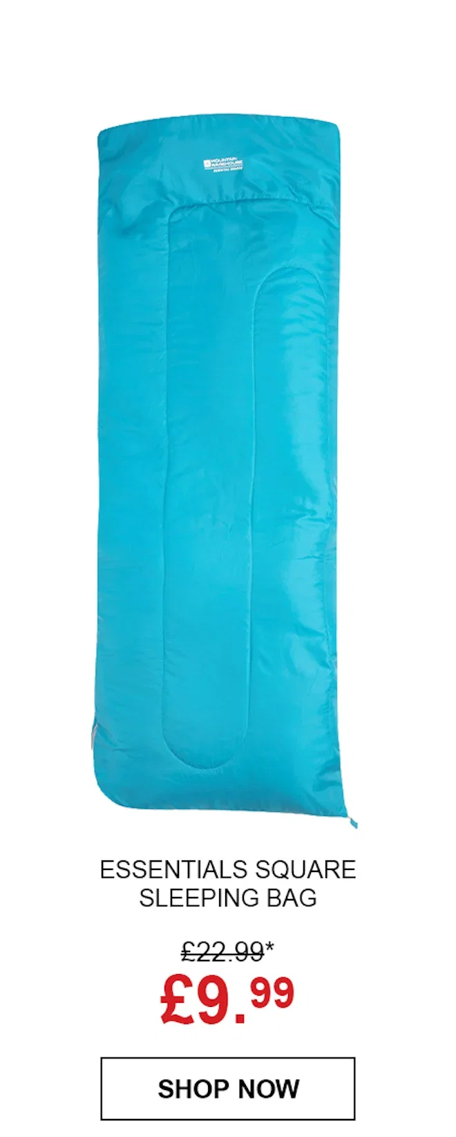 Essentials Square Sleeping Bag