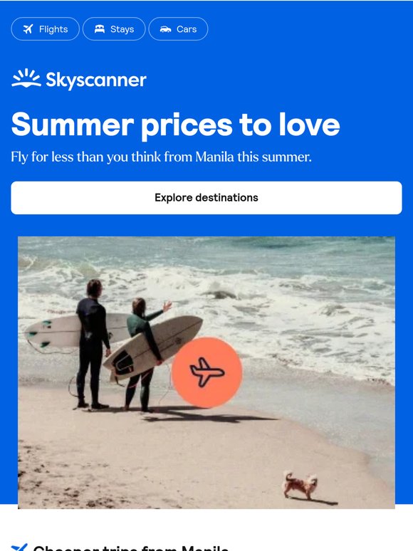 These summer fares from P 3,513 might surprise you