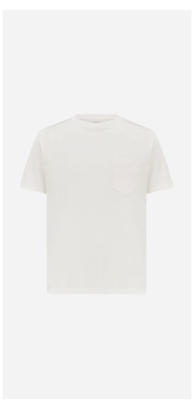 One Pocket Tee In Off White