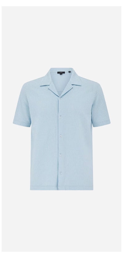 Playa Striped Shirt In Blue