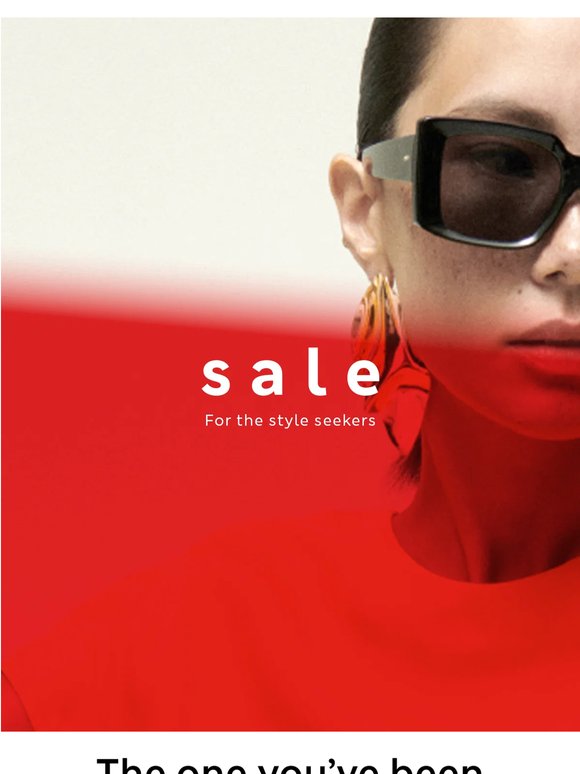 Sale alert: up to 50% off starts now