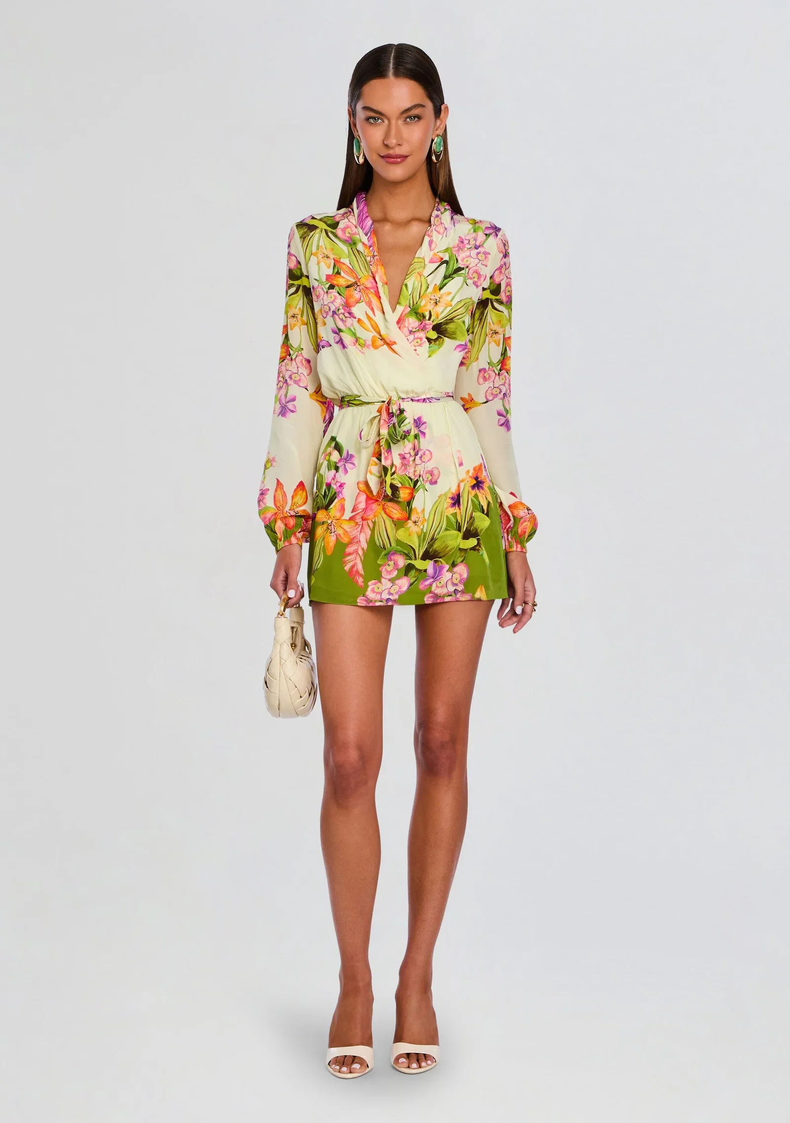 Image of Dio Mini Dress with Detachable Belt