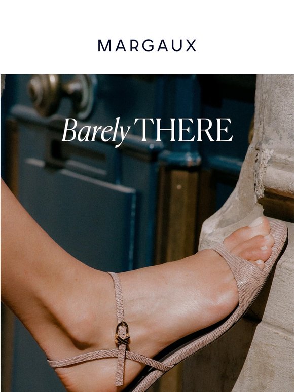 Our most naked shoe