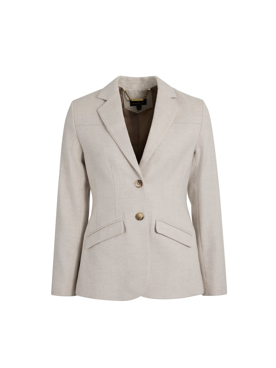 Etta Ecru Blazer