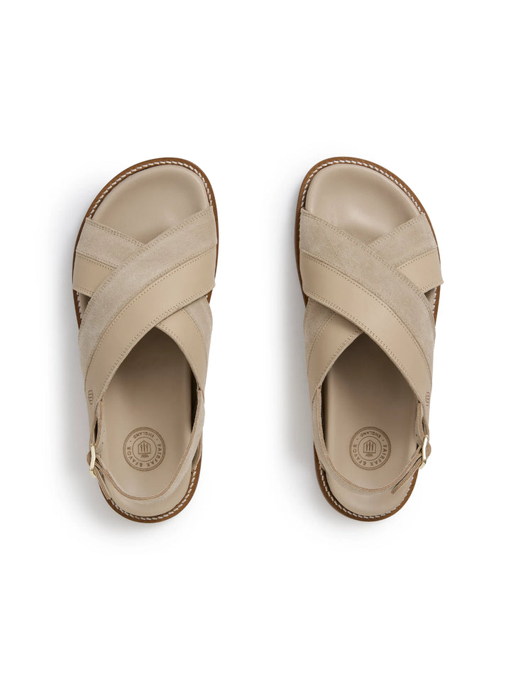 Dunwich Stone Leather Sandals