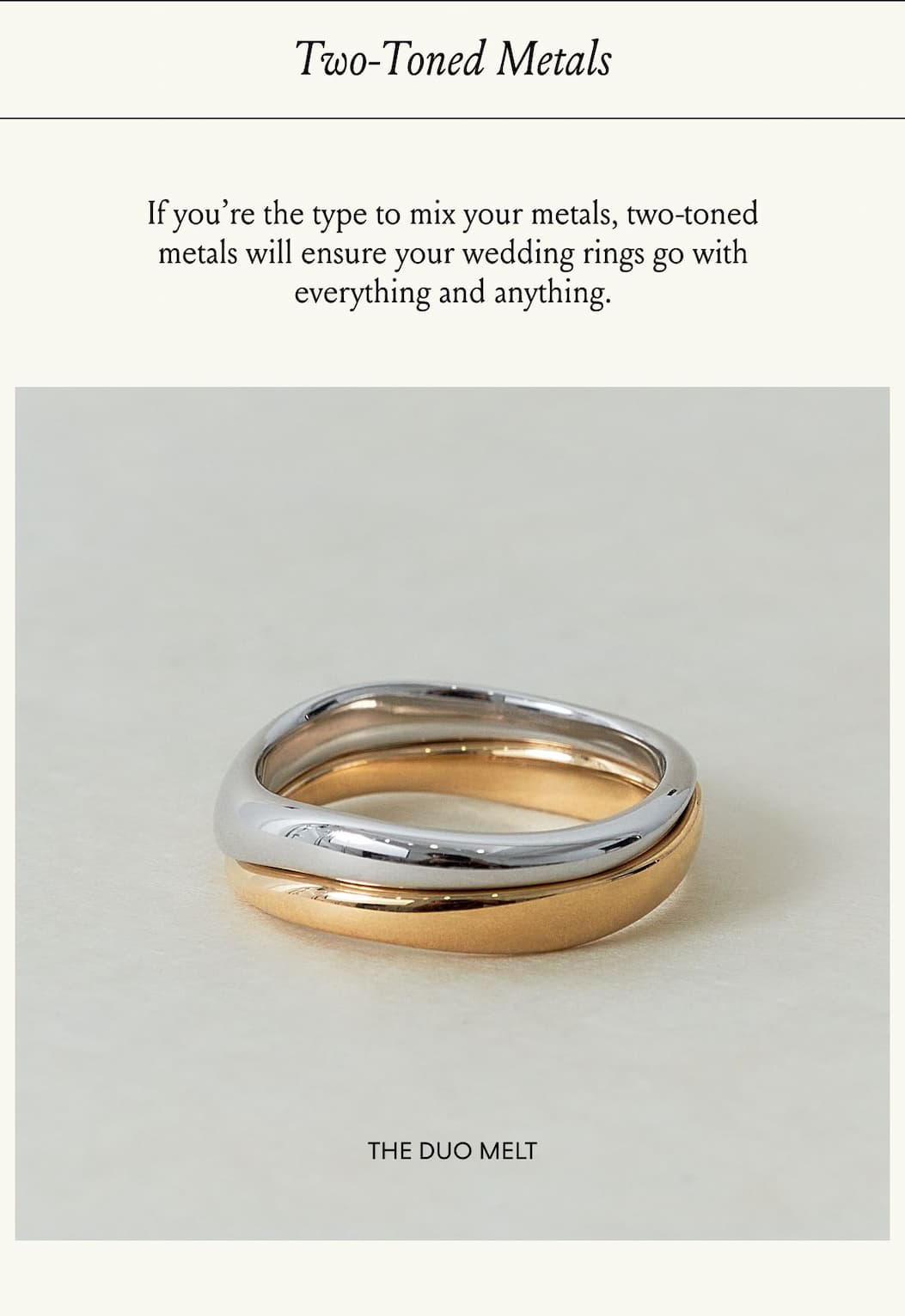 Two-Toned Metals