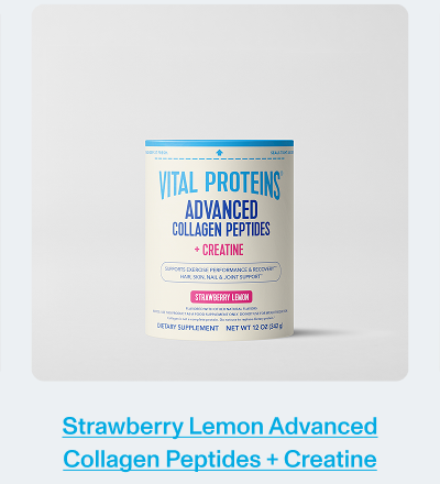 Stawberry Lemon Advanced Collagen Peptides + Creatina