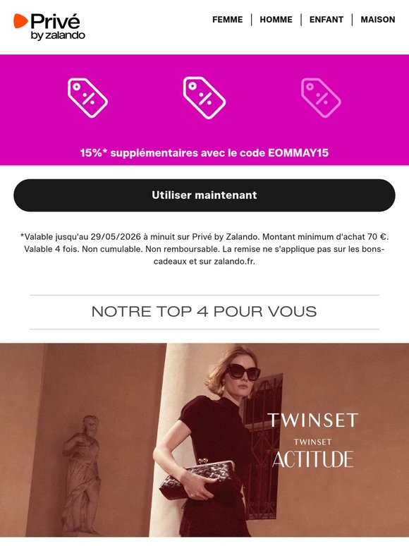 En vedettes aujourd'hui : TWINSET & Vero Moda
