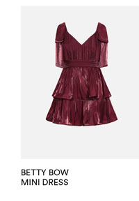 Shop Betty Bow Mini Dress