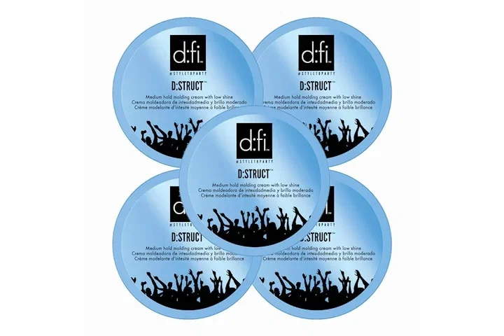 5-pack D:fi D:struct Molding Cream Blue Big 150g