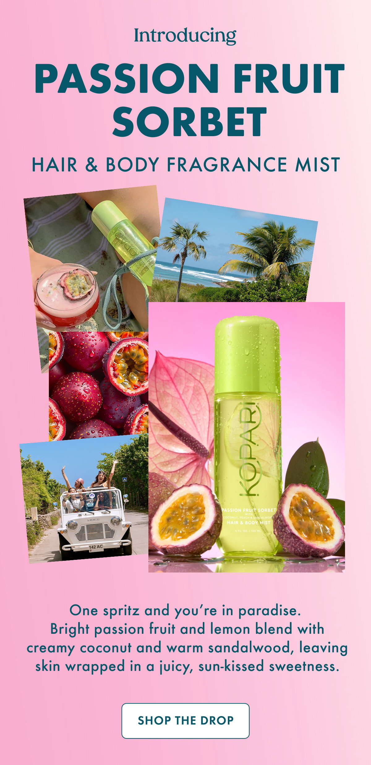 Passion Fruit Sorbet Hair & Body Mist