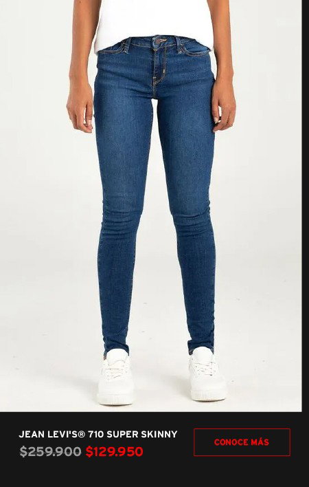 Jean Levi's® 710 Super Skinny para Mujer