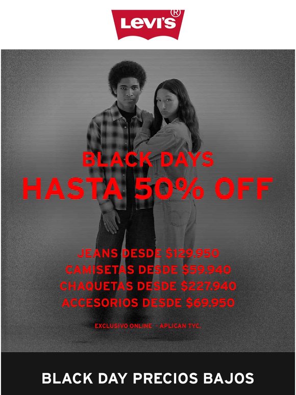 Jeans desde $129.950, Camisetas desde $59.940 y más 🛍️👖