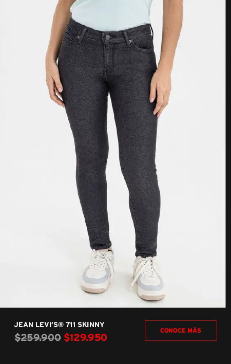 Jean Levi’s® 711 Skinny para Mujer