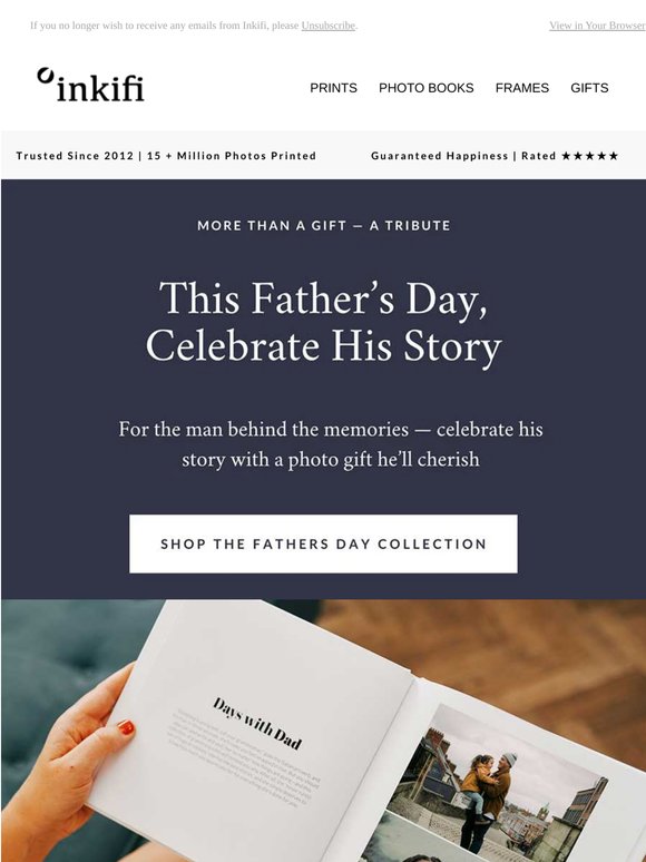 This Father’s Day, Celebrate His Story ❤️