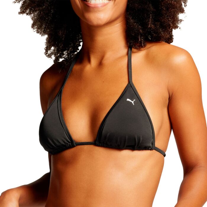 Puma Swim Triangle Bikini-Oberteil , schwarz