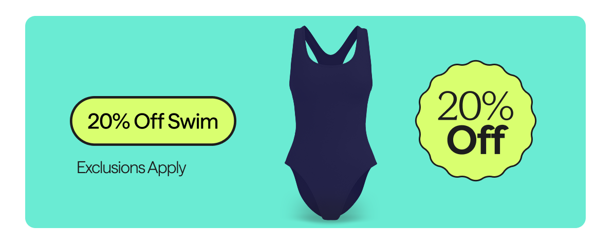 20% OFF SWIM