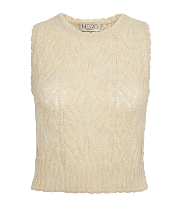 Wyre Vest in Ecru