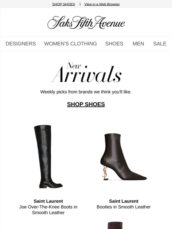 All-New Saint Laurent & More Items