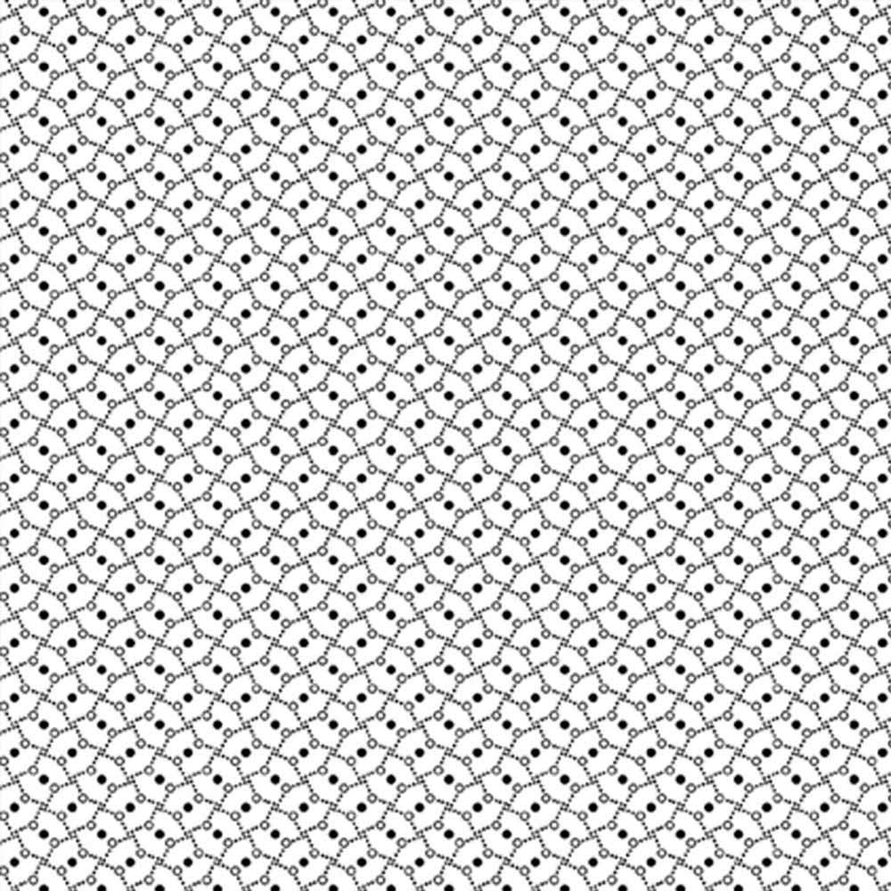 Image of P&B Textiles - Salt & Pepper II - Fishnet - White - Yardage