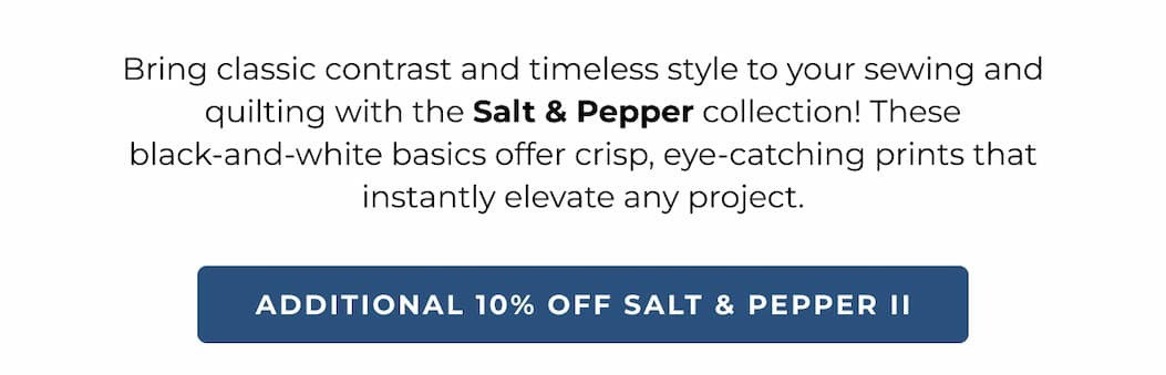 Salt & Pepper Basic of the Week