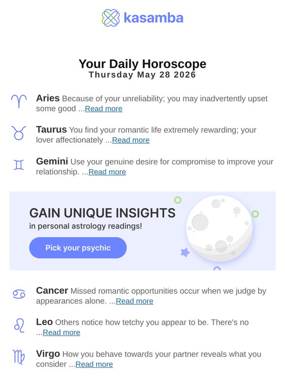 Your Zodiac Daily Forecast 🌟